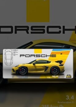 Porsche 718 Cayman Mousepad