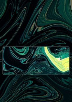 Green Topography Mousepad