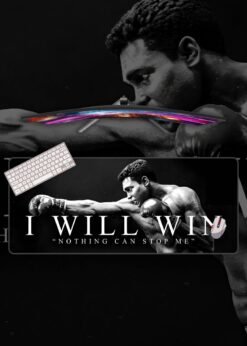 I Will Win Mousepad
