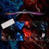 Blue And Red Topography Mousepad