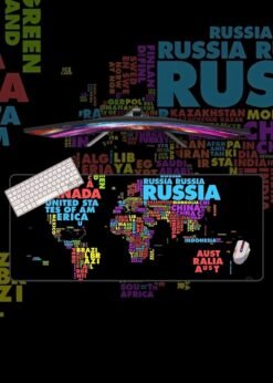 World Map Mousepad