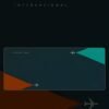 Airplane Minimalist Mousepad