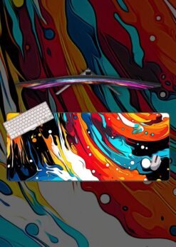 Mix Liquid Flow Mousepad