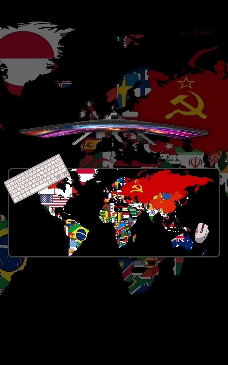 World Flag Mousepad