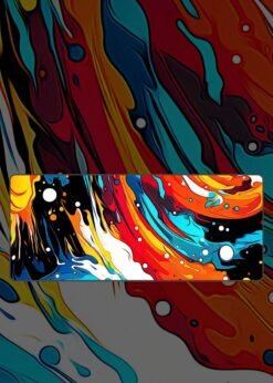 Mix Liquid Flow Mousepad