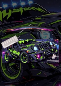 Mustang Jeep Wrangler Mousepad