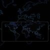 World Map Outline Mousepad