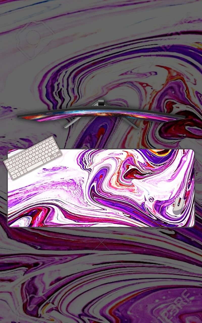 Acrylic Liquid Texture Mousepad