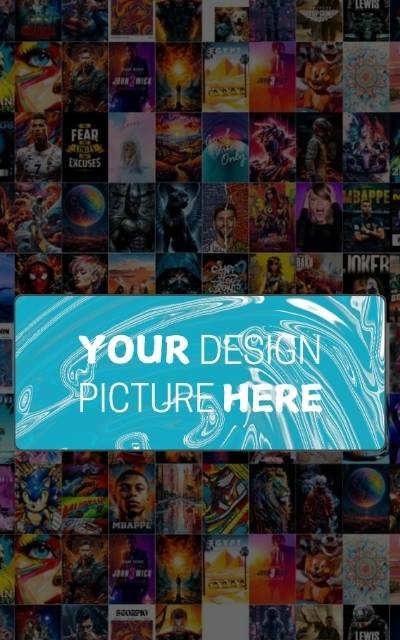 Personalized custom mousepad and deskmat with unique printed design