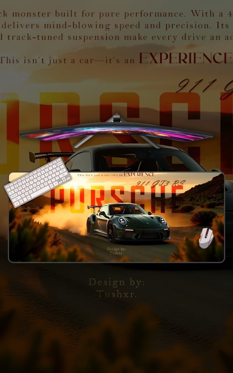 Porsche 911 GTR RS Mousepad