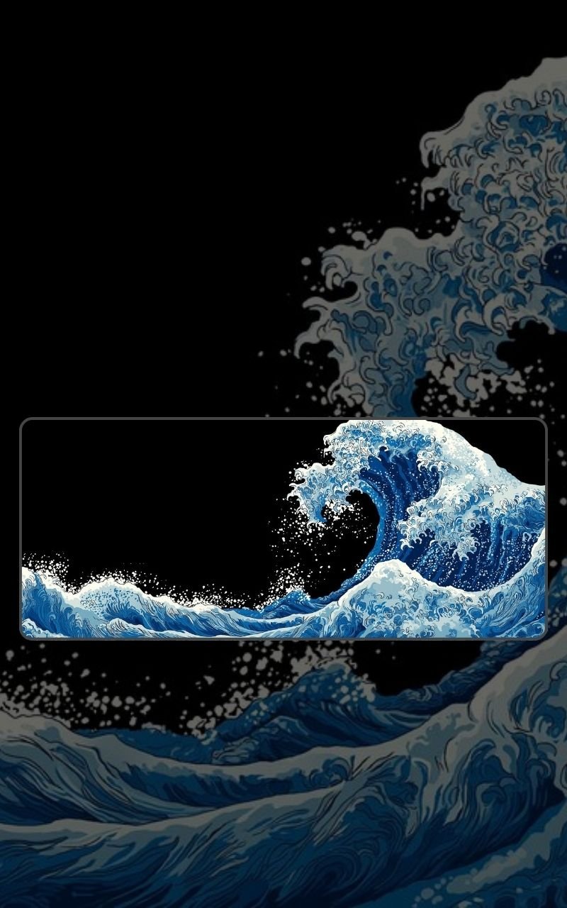 Stormy Wave Mousepad