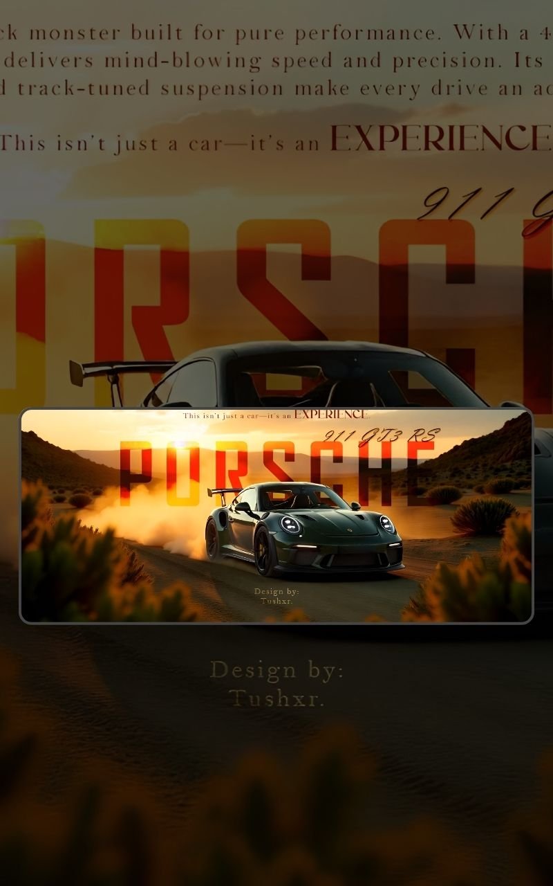 Porsche 911 GTR RS Mousepad
