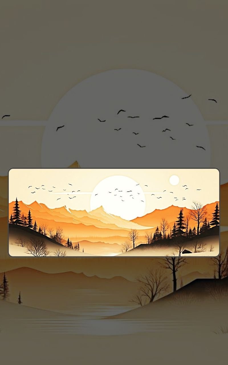Mountains and Landscape Mousepad