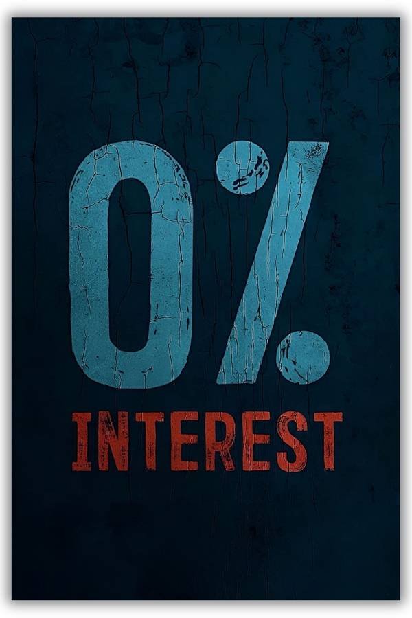 0% Interest metal poster wall art in Pakistan