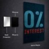 0% Interest metal poster wall art in Pakistan