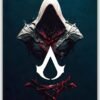 Assassin's Creed metal poster wall art in Pakistan