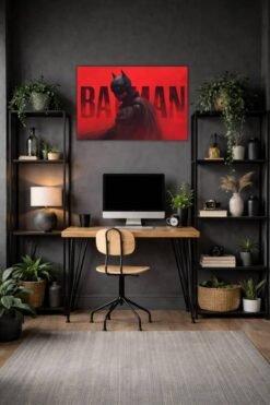 Batman metal poster wall art in Pakistan