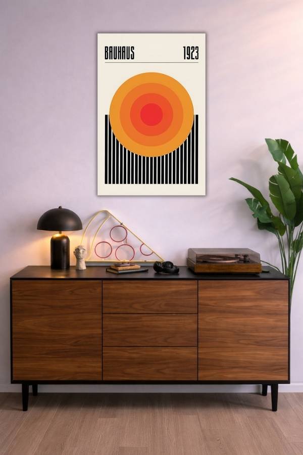 Bauhaus Posters metal poster wall art in Pakistan