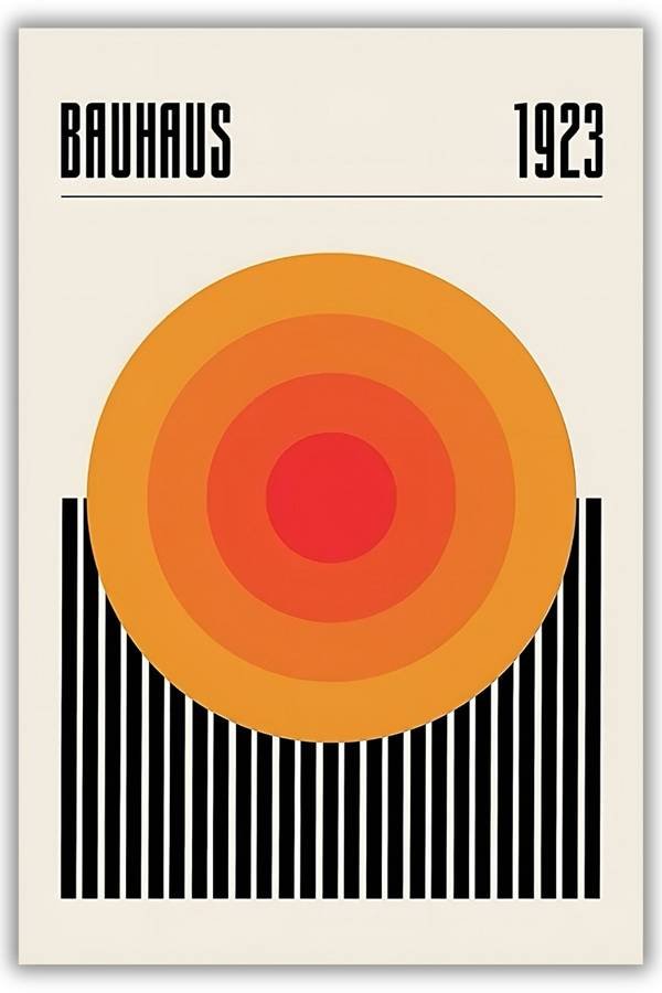 Bauhaus Posters metal poster wall art in Pakistan
