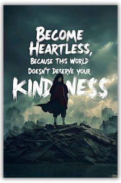 Became Hunter metal poster wall art in Pakistan