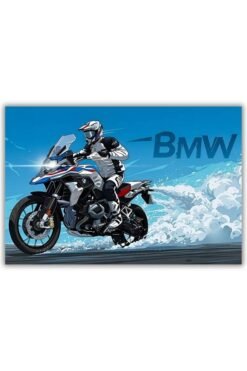 Bmw metal poster wall art in Pakistan