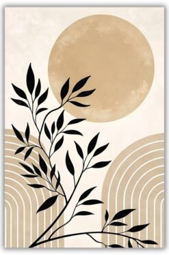 Bohemian Style Abstract Wall Art metal poster wall art in Pakistan