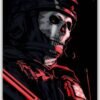 Call Of Duty: Ghost metal poster wall art in Pakistan