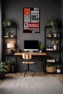 Dont Touch metal poster wall art in Pakistan