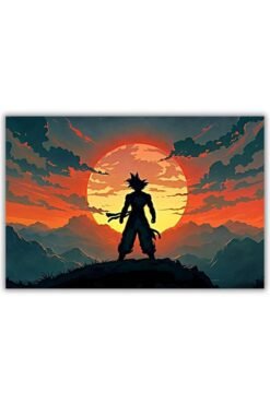Dragon Balls metal poster wall art in Pakistan