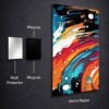Flowing Colors metal poster wall art in Pakistan