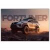 Fortuner metal poster wall art in Pakistan
