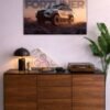 Fortuner metal poster wall art in Pakistan