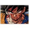 Goku metal poster wall art in Pakistan
