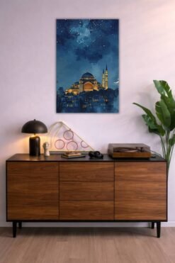 Hagia Sophia metal poster wall art in Pakistan