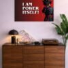 I Am Power Itself metal poster wall art in Pakistan
