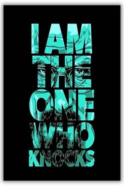 I Am The One metal poster wall art in Pakistan