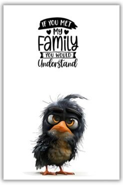 If You Met metal poster wall art in Pakistan