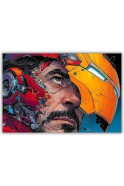 Iron Man metal poster wall art in Pakistan