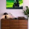 Kawasaki Ninja H2 metal poster wall art in Pakistan