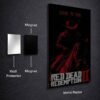 Loyal To One Red Dead Redemption metal poster wall art in Pakistan