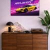 Mclaren P1 metal poster wall art in Pakistan