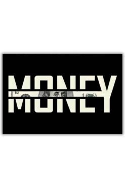 Money metal poster wall art in Pakistan