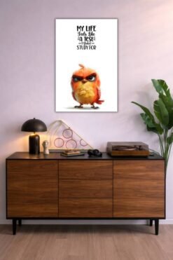 My Life Feels metal poster wall art in Pakistan