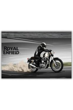 Royal Enfield metal poster wall art in Pakistan