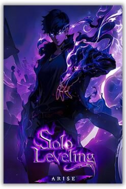 Solo Leveling Arise metal poster wall art in Pakistan