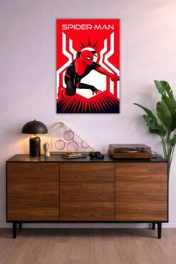 Spider Man metal poster wall art in Pakistan