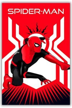 Spider Man metal poster wall art in Pakistan