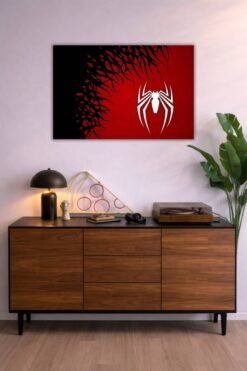 Spider Man metal poster wall art in Pakistan