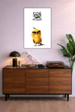 Suck It Up metal poster wall art in Pakistan