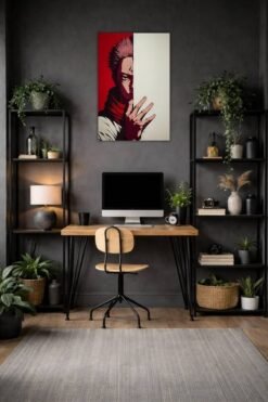 Sukuna metal poster wall art in Pakistan